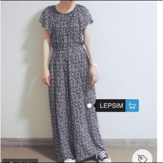 レプシィム(LEPSIM)の【今週までSALE】花柄オールインワン(オールインワン)