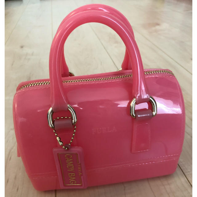 フルラ FURLA ハンドバッグ ショルダーバッグ ミニキャンディバッグ ピンク