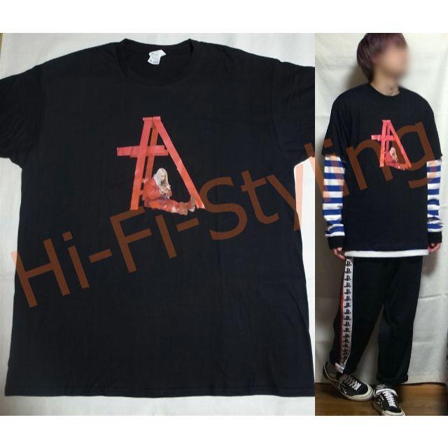 ビリーアイリッシュ Billie Eilish Tシャツ XXLサイズ 黒 メンズのトップス(Tシャツ/カットソー(半袖/袖なし))の商品写真