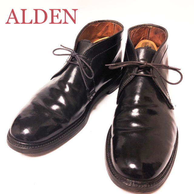 Alden(オールデン)の54.専用 ALDEN コードバン チャッカブーツ 1340 7 1/2 メンズの靴/シューズ(ブーツ)の商品写真