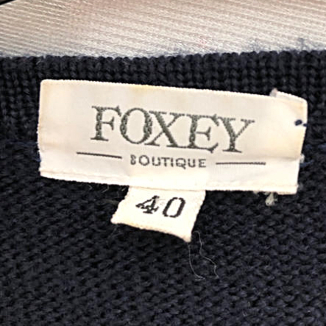 FOXEY(フォクシー)のフォクシー  ニットワンピース.チュニック   40 レディースのワンピース(ひざ丈ワンピース)の商品写真
