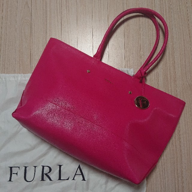 完売品 新品未使用 FURLA フルラ ピンク トートバッグバッグ