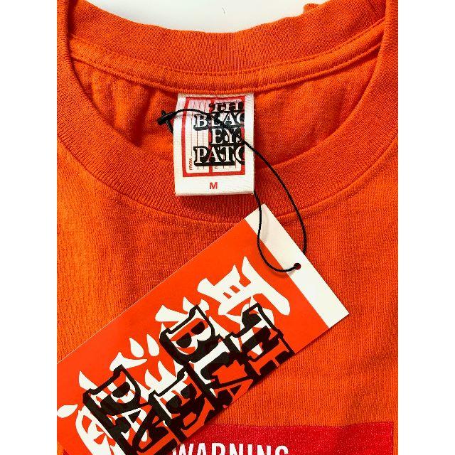 BLACK EYE PATCH / LABEL TEE / オレンジ - Tシャツ/カットソー(半袖