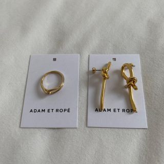 アダムエロぺ(Adam et Rope')のADAM ET ROPE ピアス＆リングセット(ピアス)