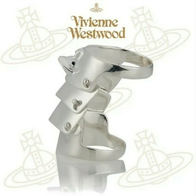 Vivienne Westwood(ヴィヴィアンウエストウッド)のやー様専用！〖№507〗Vivienne Westwood アーマーリング メンズのアクセサリー(リング(指輪))の商品写真