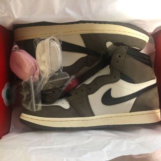 ナイキ(NIKE)の28cm 国内SNKRS TRAVIS SCOTT×AIR JORDAN 1(スニーカー)