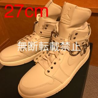 コムデギャルソンオムプリュス(COMME des GARCONS HOMME PLUS)の白27cm コムデギャルソン  ジョーダン コムデギャルソン オム プリュス(スニーカー)