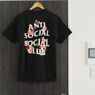 シュプリーム(Supreme)のanti social social club Tシャツ Mサイズ black(Tシャツ/カットソー(半袖/袖なし))