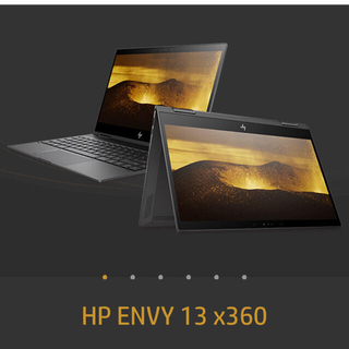 ヒューレットパッカード(HP)の【美品】HP ENVY 13 x360 パフォーマンスモデル(ノートPC)