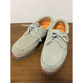 ティンバーランド(Timberland)のセール！TIMBERLAND 3EYE LUG SUEDE US8.5 26.5(デッキシューズ)