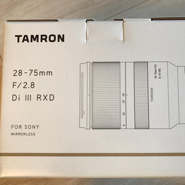 TAMRON(タムロン)のTAMRON 28 75 2.8 Di III RXD  A036 ② スマホ/家電/カメラのカメラ(ミラーレス一眼)の商品写真