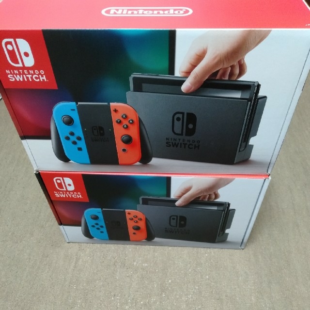 Nintendo Switch本体（新品・未使用）クーポン無し。