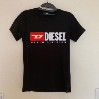 ディーゼル(DIESEL)の値引き不可！Diesel T Sily Division！ブラックXXS！(カットソー(半袖/袖なし))