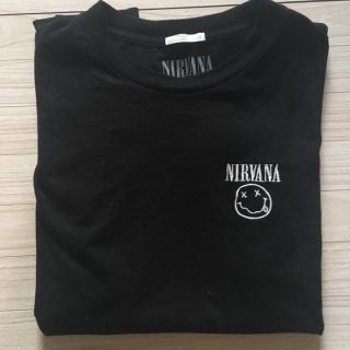 ジーユー(GU)のNirvana GU コラボ Tシャツ(Tシャツ/カットソー(半袖/袖なし))