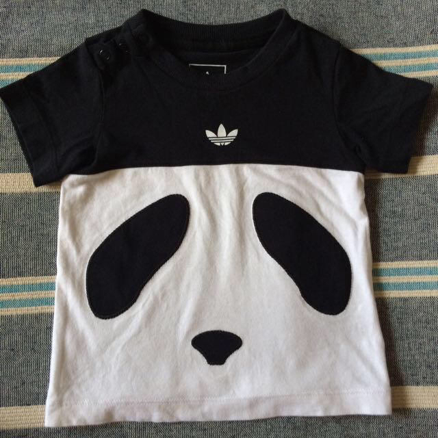 adidas(アディダス)のadidas kidsパンダTシャツ キッズ/ベビー/マタニティのベビー服(~85cm)(Ｔシャツ)の商品写真