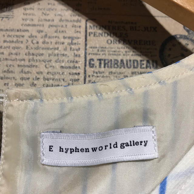 E hyphen world gallery(イーハイフンワールドギャラリー)のE hyphen world gallery ワンピース size F レディースのワンピース(その他)の商品写真