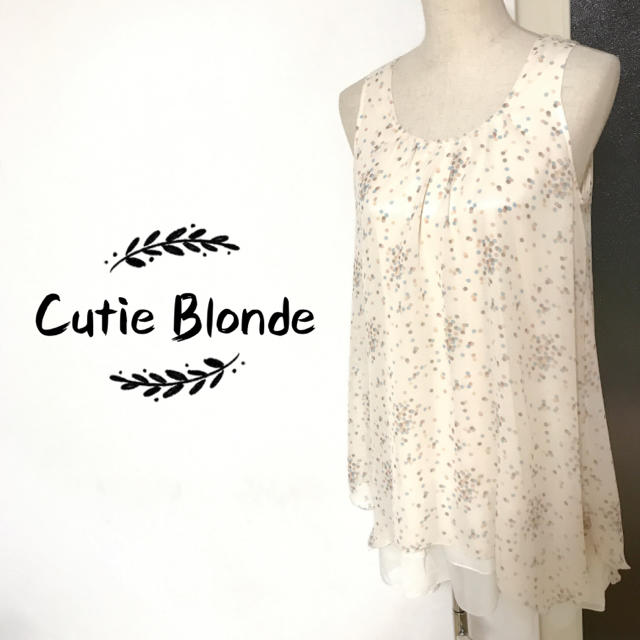 Cutie Blonde(キューティーブロンド)のCutie Blonde チュニック ワンピース レディースのトップス(チュニック)の商品写真