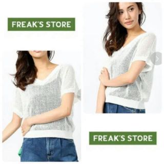 フリークスストア(FREAK'S STORE)のトップス(moussy SLY チャオパニック ジーナシス H＆M ZARA)(カットソー(半袖/袖なし))