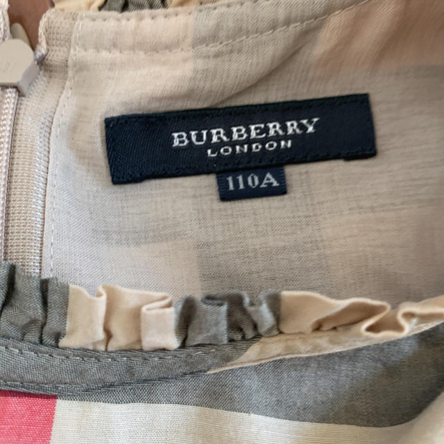 BURBERRY(バーバリー)のバーバリー チェック ワンピース ノバチェック キッズ/ベビー/マタニティのキッズ服女の子用(90cm~)(ワンピース)の商品写真