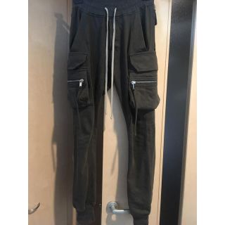 リックオウエンス(Rick Owens)のRick Owens 18ss カーゴジョグパンツ 46 リックオウエンス(サルエルパンツ)