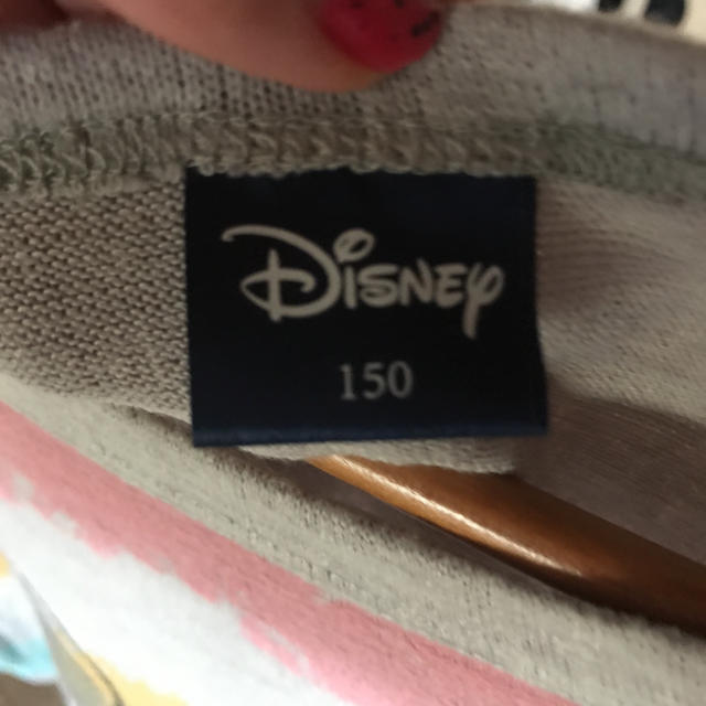Disney(ディズニー)の美品  ディズニー  スエット素材  カットソー レディースのトップス(カットソー(半袖/袖なし))の商品写真