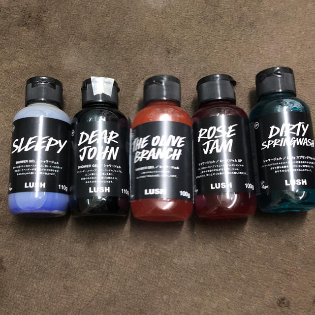 LUSH シャワージェルセット