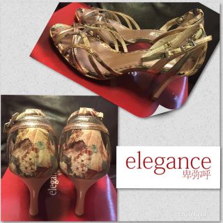 エレガンスヒミコ(elegance卑弥呼)の23.0㎝❤︎ elegance 卑弥呼 エレガンス卑弥呼 サンダル ❤︎(サンダル)