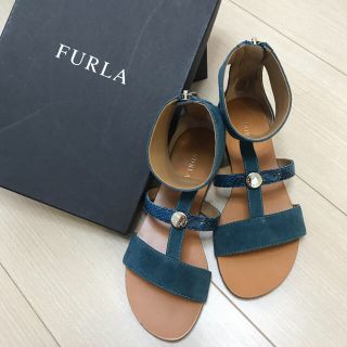 フルラ(Furla)のフルラ サンダル ブルー(サンダル)