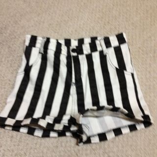 ストライプショーパン(ショートパンツ)