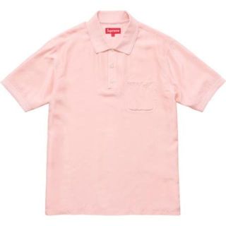 シュプリーム(Supreme)のSupreme Silk Polo　シュプリーム　シルクポロシャツ(ポロシャツ)