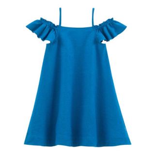 プチバトー(PETIT BATEAU)のSALE☆プチバトー ブルーリネンノースリーブワンピース(ワンピース)