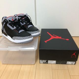 ナイキ(NIKE)のAir Jordan 3 black cement(スニーカー)