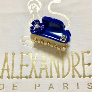 アレクサンドルドゥパリ(Alexandre de Paris)の新品 アレクサンドルドゥパリ カメリアクリップ 3㎝(バレッタ/ヘアクリップ)