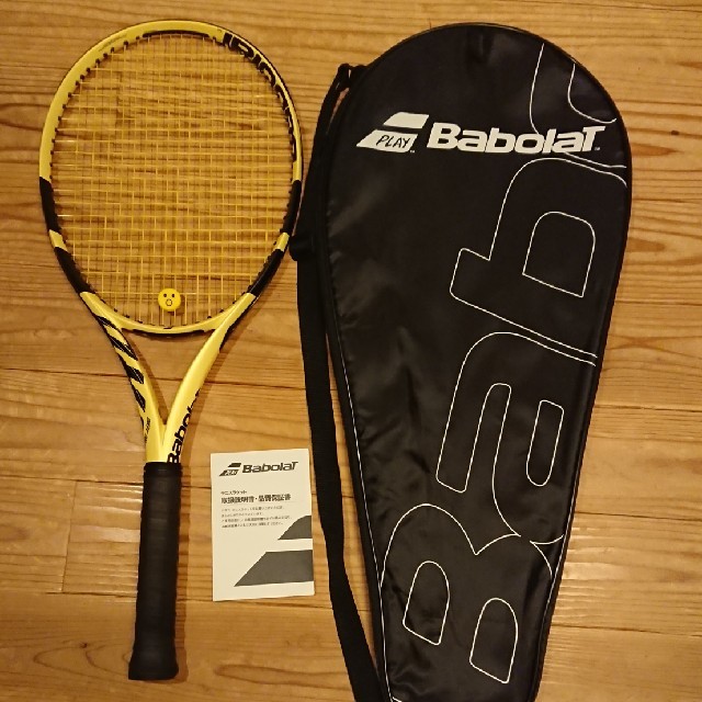 Babolat(バボラ)の専用  バボラ ピュアアエロ グリップ2 美品 スポーツ/アウトドアのテニス(ラケット)の商品写真