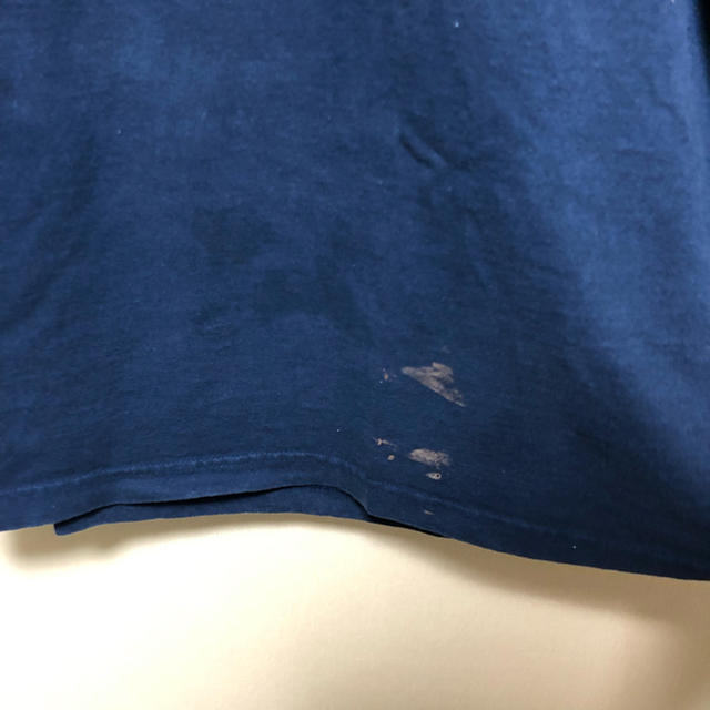 carhartt(カーハート)のカーハート ポケットTシャツ L 紺 アメリカ古着 メンズのトップス(Tシャツ/カットソー(半袖/袖なし))の商品写真