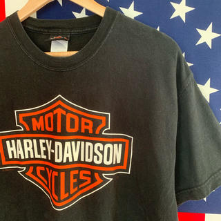 ハーレーダビッドソン(Harley Davidson)のUSA古着 ハーレーダビッドソン Tシャツ L(Tシャツ/カットソー(半袖/袖なし))