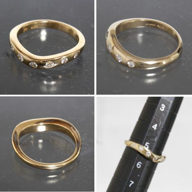 BVLGARI(ブルガリ)のブルガリ BVLGARI コロナ ダイヤ 7P リング 5号 K18YG 仕上済 レディースのアクセサリー(リング(指輪))の商品写真