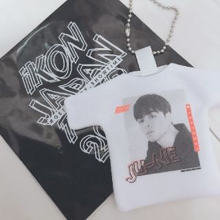 ジュネ iKON 【非売品】FC限定 ミニフォトTキーホルダー  YG公式(アイドルグッズ)