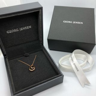 ジョージジェンセン(Georg Jensen)のGeorge Jensen K18ローズゴールド ネックレス(ネックレス)