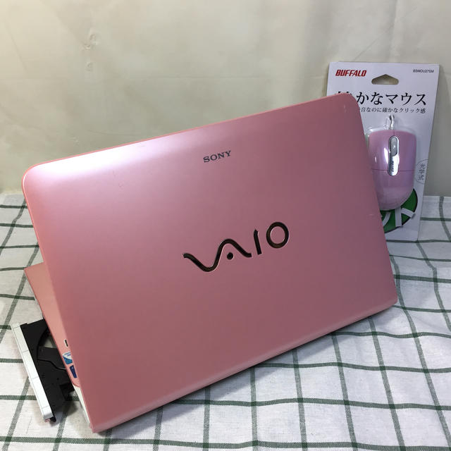 CPUメーカーINTELSONY VAIO ノートパソコン ピンク