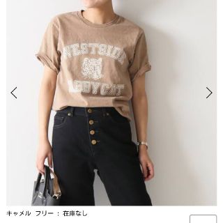 スピックアンドスパン(Spick & Span)のスピックアンドスパン　MIXTA　Tシャツ (TABBY CAT 19) 2(Tシャツ(半袖/袖なし))