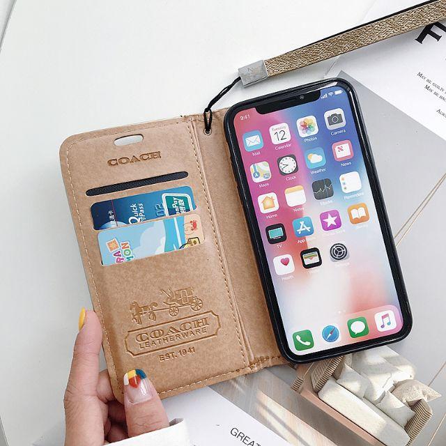 COACH - スマホケース 手帳型 iphone ケース コーチの通販 by ナニサ's