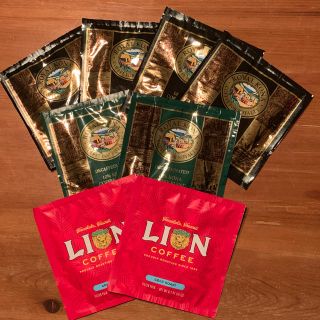 ライオン(LION)のLION COFFEE ROYALKONA COFFEEフィルターパックセット(コーヒー)