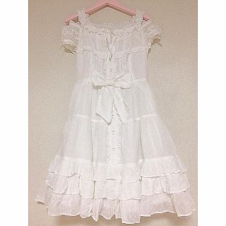 アンジェリックプリティー(Angelic Pretty)のAngelic  Pretty♡ドビードットワンピース(ひざ丈ワンピース)