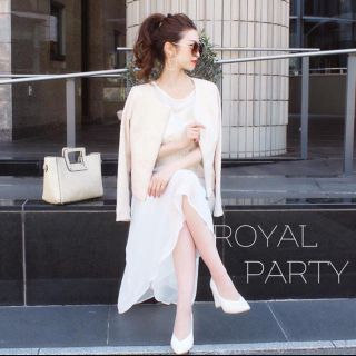 ロイヤルパーティー(ROYAL PARTY)のROYALPARTY♡ノーカラージャケット スナイデル マーキュリー ジル ザラ(ノーカラージャケット)