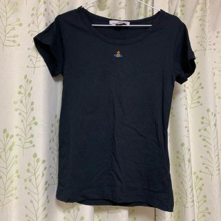 ヴィヴィアンウエストウッド(Vivienne Westwood)のヴィヴィアンウエストウッド オーヴ刺繍Tシャツ(Tシャツ(半袖/袖なし))