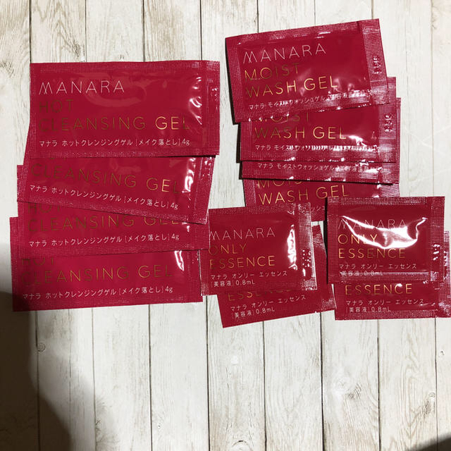 maNara - マナラ ホットクレンジングゲル サンプル オンリーエッセンス ウォッシュゲルの通販 by エコ｜マナラならラクマ