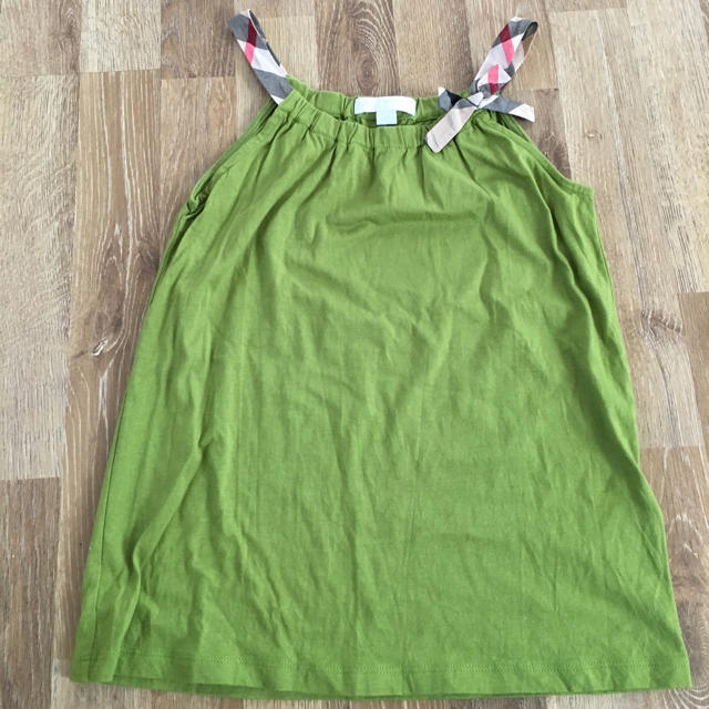 BURBERRY(バーバリー)のバーバリー キャミソール8Y キッズ/ベビー/マタニティのキッズ服女の子用(90cm~)(Tシャツ/カットソー)の商品写真