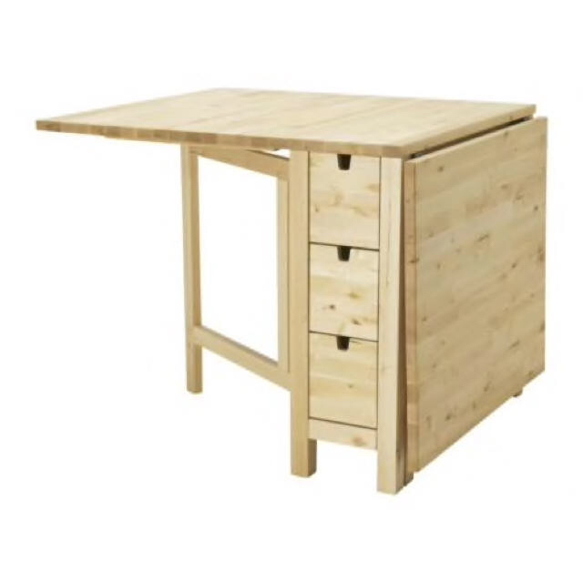 IKEA - IKEA イケア NORDEN 折りたたみダイニングテーブルの通販 by