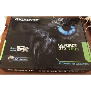 GIGABYTE Geforce GTX750Ti lp ロープロファイル対応(PCパーツ)